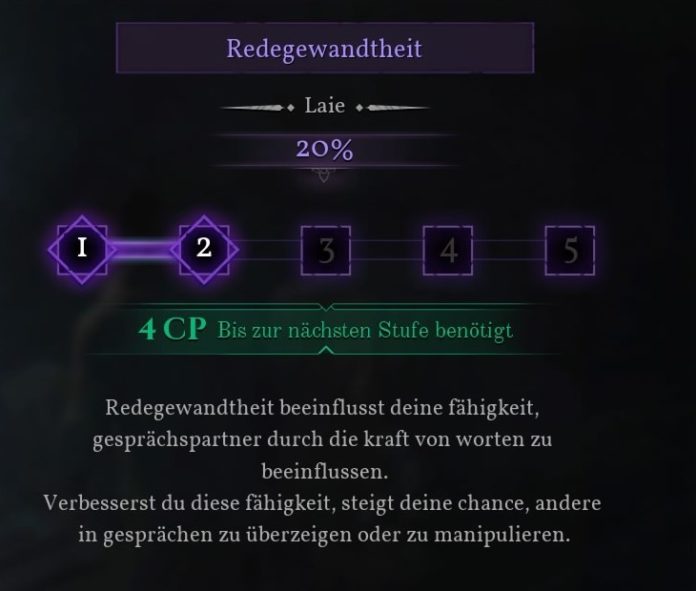 Call of Cthulhu Redegewandtheit