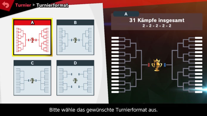 Super Smash Bros Ultimate Turniermodus A