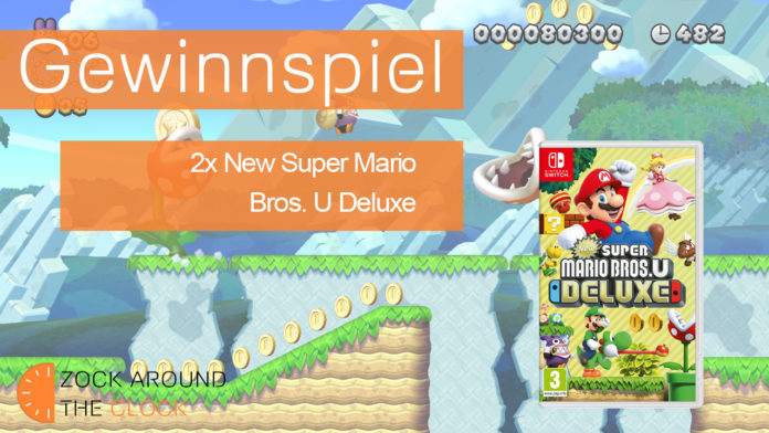 Gewinnspiel 2x New Super Mario Bros U Deluxe