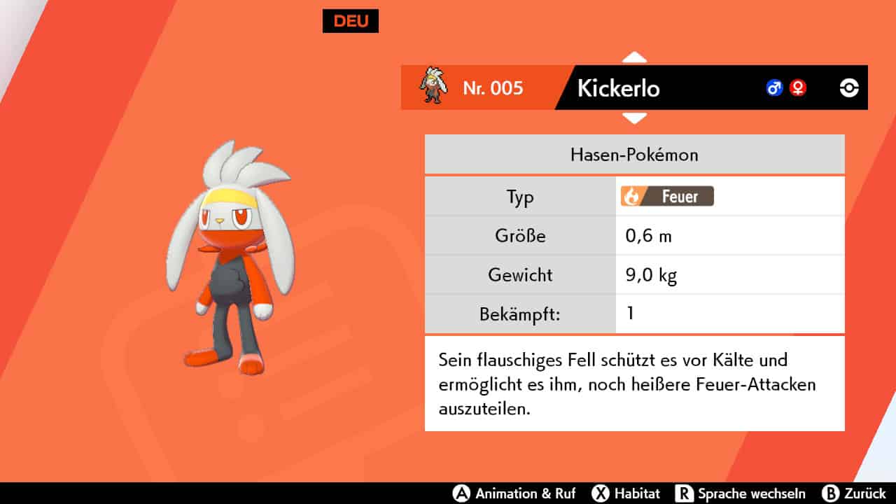 Pokemon Schwert Schild Starter