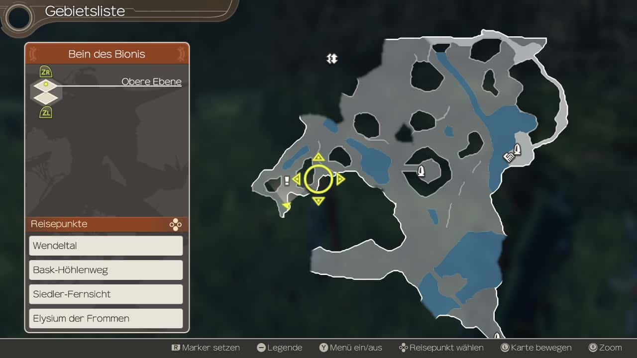 Xenoblade Chronicles Map